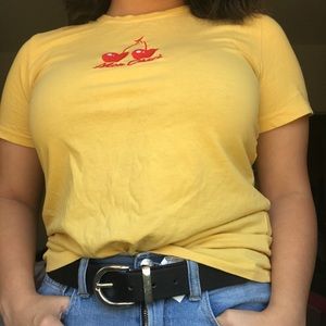 forever 21 “mon cherri” shirt.